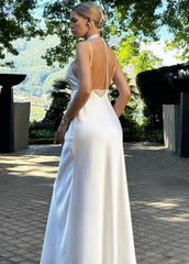 Lace Maxi Evening Dress