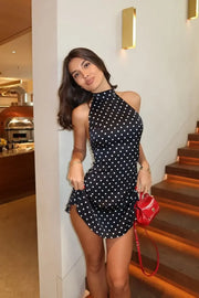 Vintage Polka Dot Dress