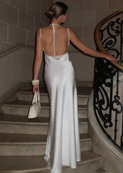 Lace Maxi Evening Dress