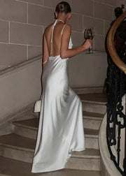 Lace Maxi Evening Dress