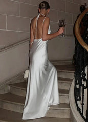 Lace Maxi Evening Dress