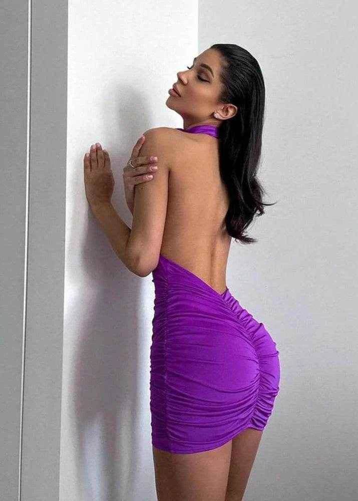 Backless Obsession Dress - Stylbelle