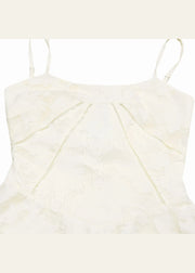 Lace-Up A-Line Dress