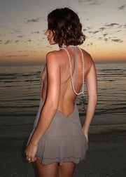 Sequin Evening Maxi Dress