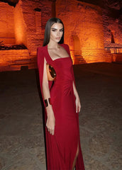 Shoulder Pad Bodycon Mini Dress