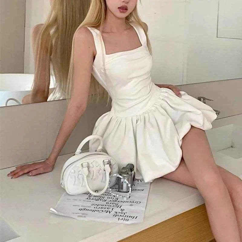 Suspender Bubble Mini Dress – Classic Party Princess - Stylbelle