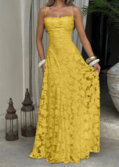 Sexy Lace Spaghetti Strap Maxi Dress