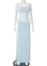 Lace Spaghetti Strap Maxi Dress