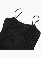 Lace-Up A-Line Dress