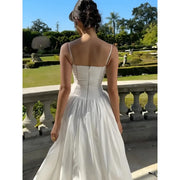 Elegant Floral Spaghetti Strap Maxi Dress