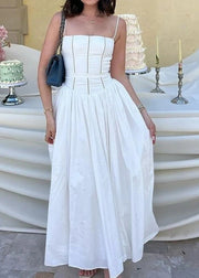 Elegant Floral Spaghetti Strap Maxi Dress