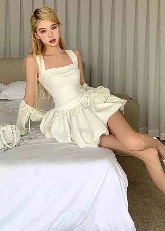 Suspender Bubble Mini Dress – Classic Party Princess - Stylbelle