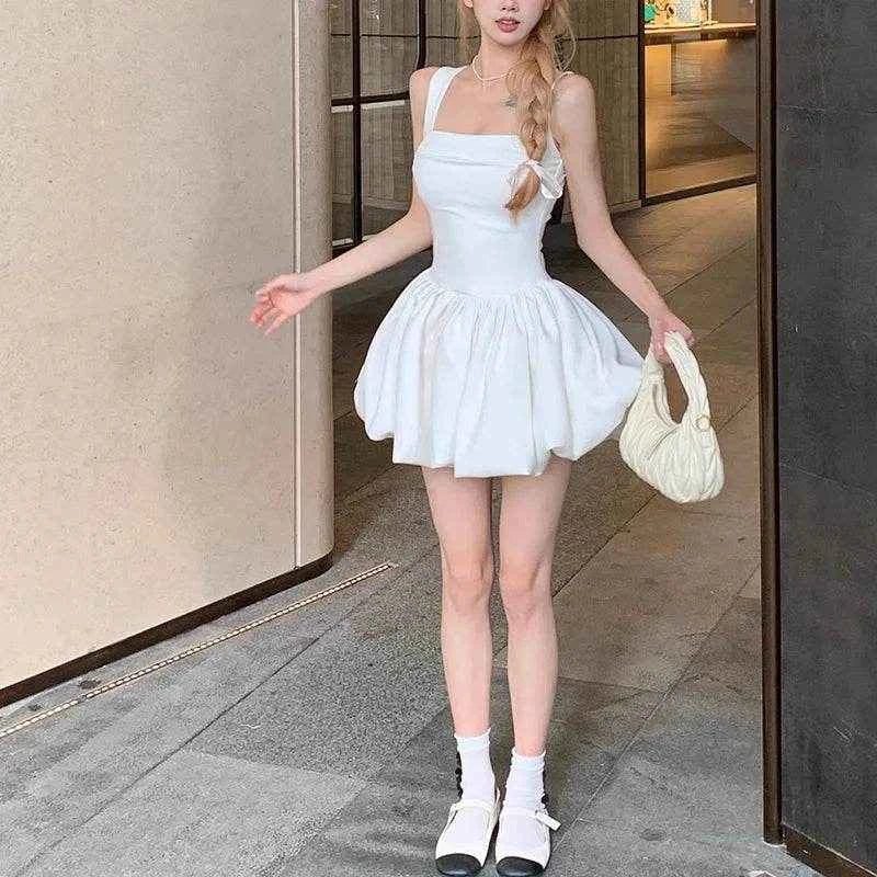 Suspender Bubble Mini Dress – Classic Party Princess - Stylbelle