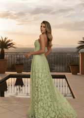 Sexy Lace Spaghetti Strap Maxi Dress