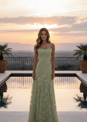 Sexy Lace Spaghetti Strap Maxi Dress